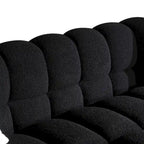 Modern 84.3  Boucle 3-Seater Sofa with Pillows