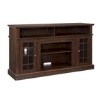 Espresso Classic 58.25  TV Stand with Open & Closed Storage for 65  TVs