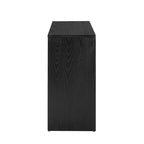 Christopher Knight Home - Mirod Elegant Console Table with Fireplace-Inspired Design and Wood Veneer Top