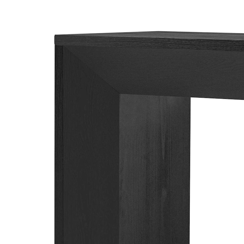 Christopher Knight Home - Mirod Elegant Console Table with Fireplace-Inspired Design and Wood Veneer Top