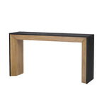 Christopher Knight Home - Mirod Elegant Console Table with Fireplace-Inspired Design and Wood Veneer Top