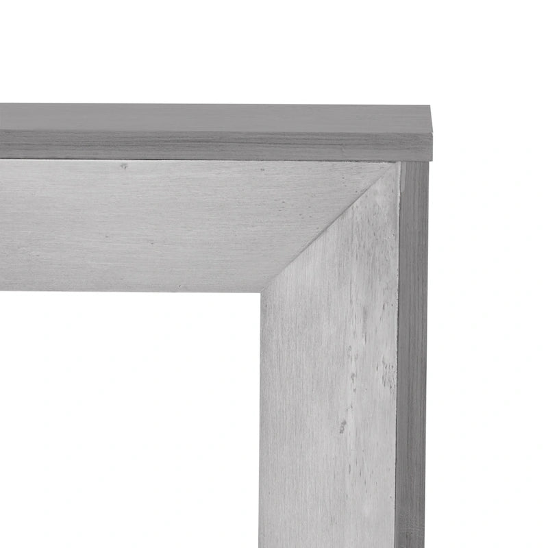 Christopher Knight Home - Mirod Elegant Console Table with Fireplace-Inspired Design and Wood Veneer Top
