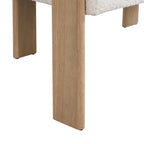 Loft Round armrest loveseat Rubber Wood by Christopher Knight Home