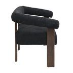 Loft Round armrest loveseat Rubber Wood by Christopher Knight Home