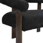 Loft Round armrest loveseat Rubber Wood by Christopher Knight Home