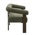 Loft Round armrest loveseat Rubber Wood by Christopher Knight Home