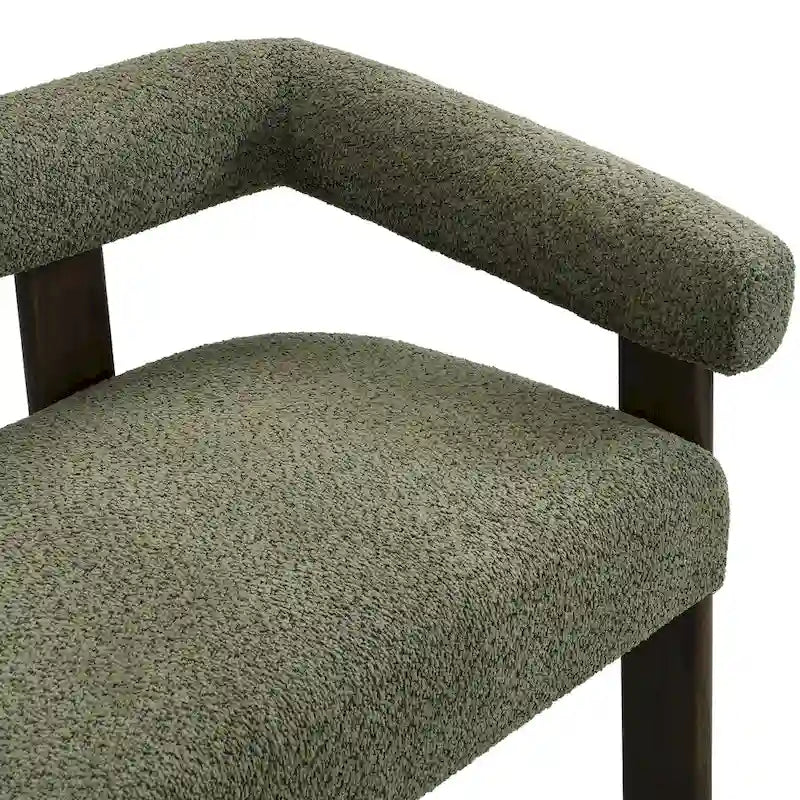 Loft Round armrest loveseat Rubber Wood by Christopher Knight Home