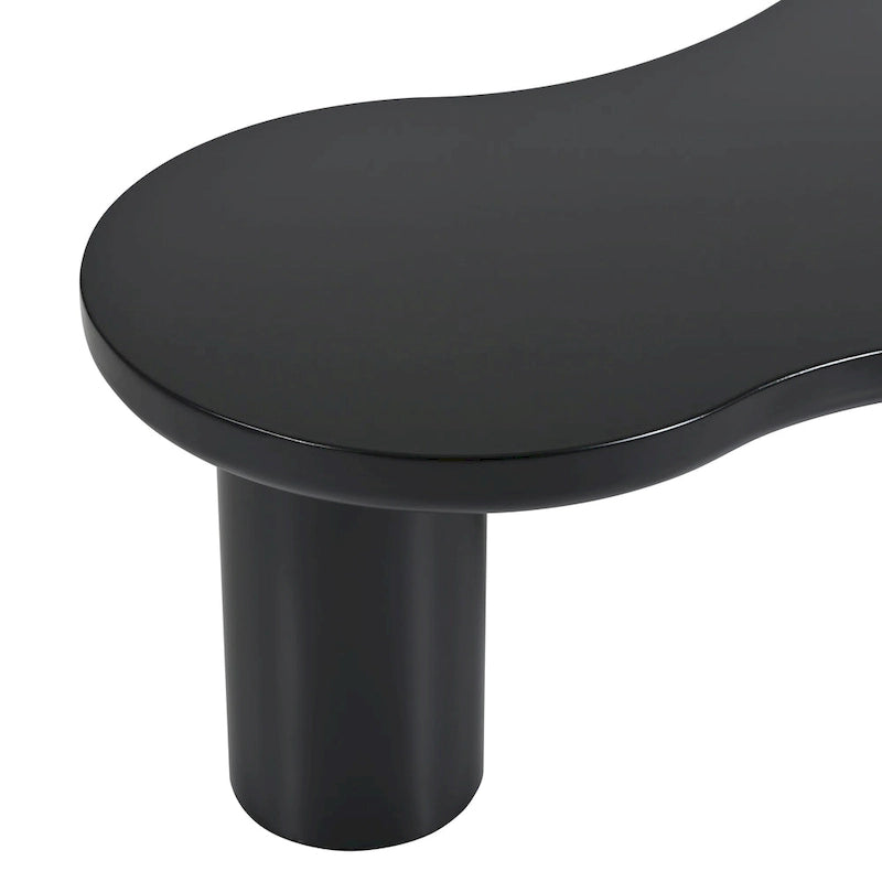 Set of 2 Nesting Cloud Coffee Table with Round Small Side Table