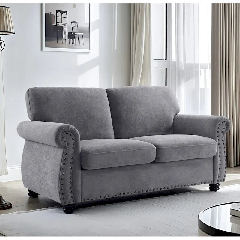 Soft Velvet Loveseat