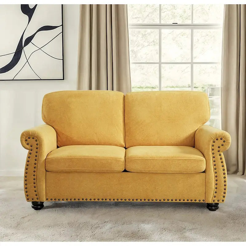 Soft Velvet Loveseat