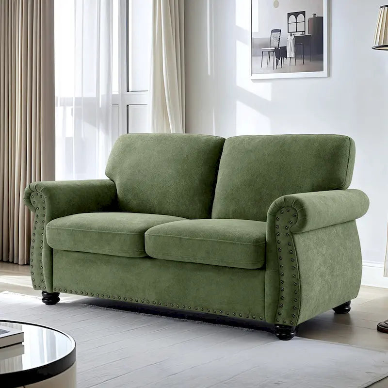 Soft Velvet Loveseat