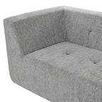 112.2  Chenille Modular L-Shaped Sofa Bed with Free Combination Design and No-Assembly Required