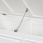 Retro Shoe Storage Bench with Safe Soft-Close Devices & Cushion