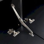 Black 104.2  Large Wall Unit with Bookshelves & Cabinets for TVs Up to 78