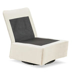 28.74  Chenille Upholstered 360 Swivel Rocking Chair