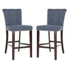 SAFAVIEH Rosalba 30-inch Bar Stool (Set of 2) - 20  x 26.5  x 44.5  - 20  x 26.5  x 44.5  - 20Wx27Dx45H