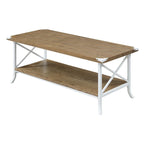 Convenience Concepts Brookline Coffee Table with Shelf