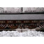Dikic Traditional Chenille Upholstered Sofa by Furniture of America