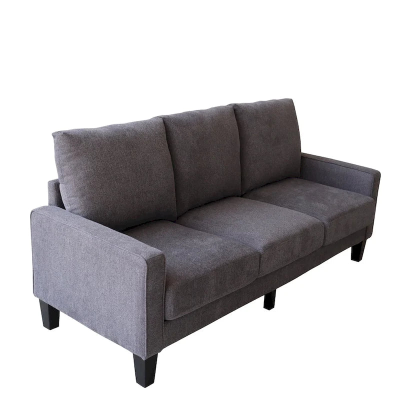 Modern Living Room Furniture Sofa in Beige Fabric