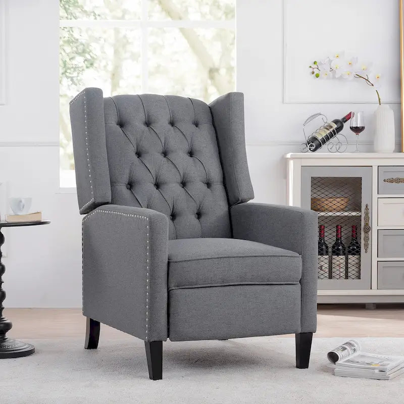 27  Wide Manual Wing Chair Recliner