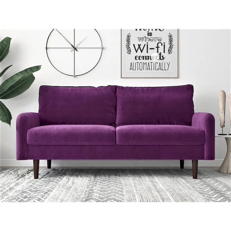 Vivo Velvet Eruopean Style 2-Seat Sofa