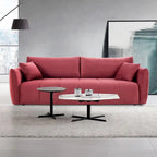 W85in Modern Upholstered 3 Seater Fabric Couch Sofa for Living Room