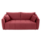 W85in Modern Upholstered 3 Seater Fabric Couch Sofa for Living Room