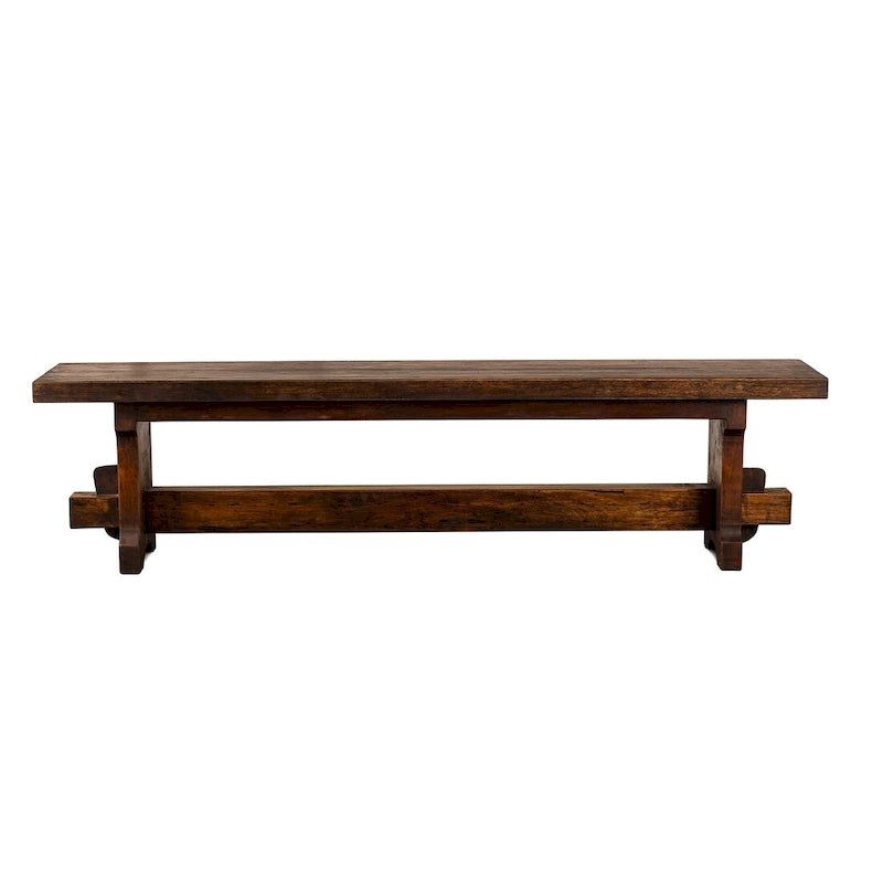 Handmade Solid Reclaimed Barn Wood Bench for Indoor 54  or 72  Width