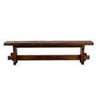 Handmade Solid Reclaimed Barn Wood Bench for Indoor 54  or 72  Width