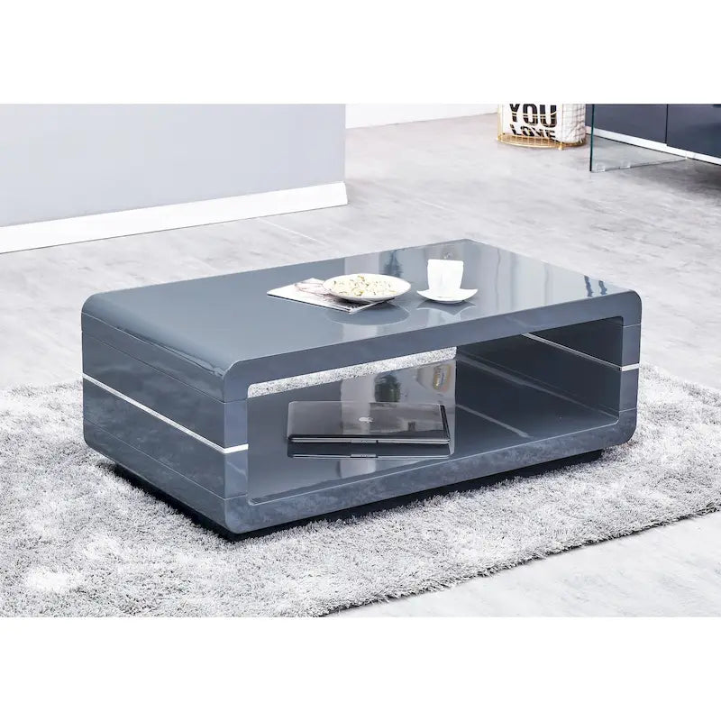 Best Quality Furniture Modern High Gloss Coffee Table and End Table