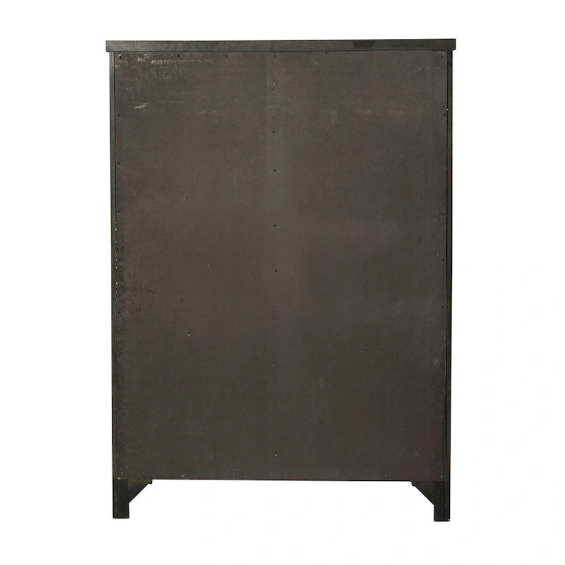 Thornwood Hills Rock Beaten Grey Sliding Door Chest