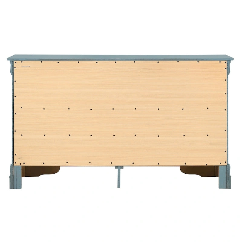 Louis Phillipe 2 6-Drawer Dresser