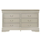 Louis Phillipe 2 6-Drawer Dresser