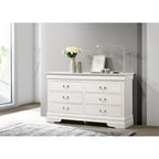 Louis Phillipe 2 6-Drawer Dresser