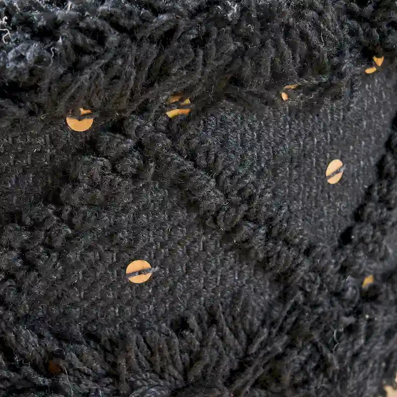 Roja Handcrafted Boho Fabric Stool by Christopher Knight Home