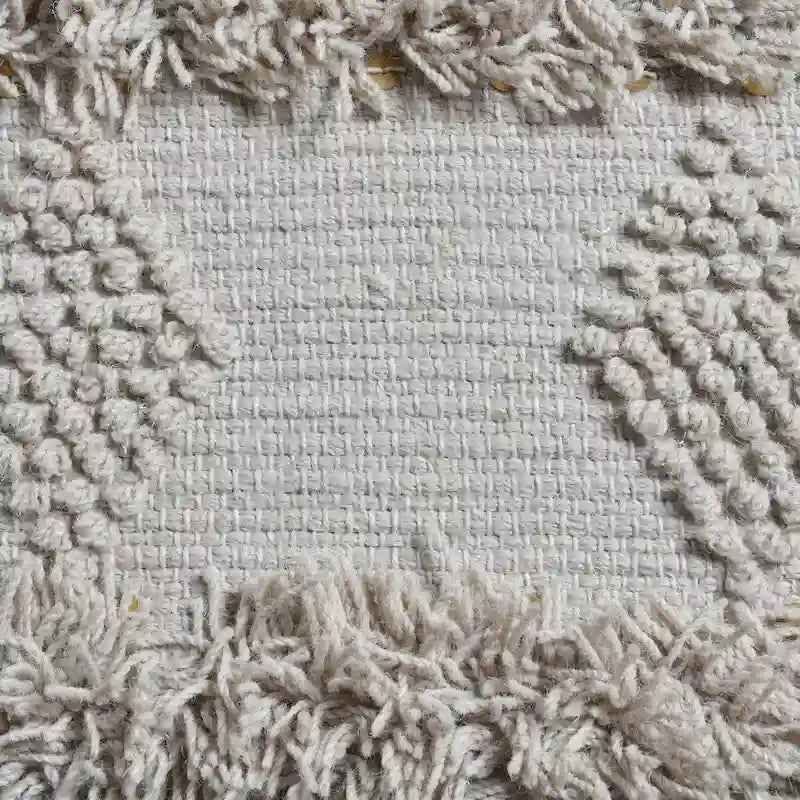 Roja Handcrafted Boho Fabric Stool by Christopher Knight Home