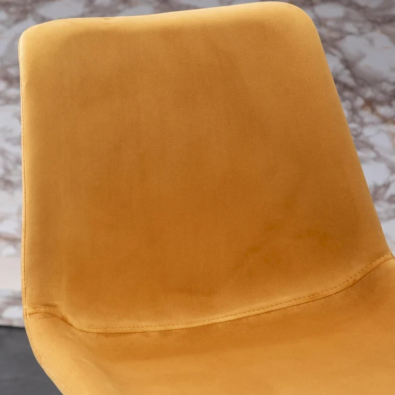 Roundhill Furniture Aufurr Modern Velvet 26.50 Counter Height Stool (Set of 2)