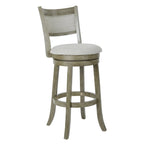 The Gray Barn McNiven 30-inch Swivel Stool with Solid Back