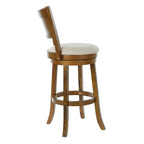 The Gray Barn McNiven 30-inch Swivel Stool with Solid Back