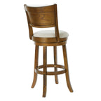 The Gray Barn McNiven 30-inch Swivel Stool with Solid Back