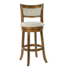 The Gray Barn McNiven 30-inch Swivel Stool with Solid Back
