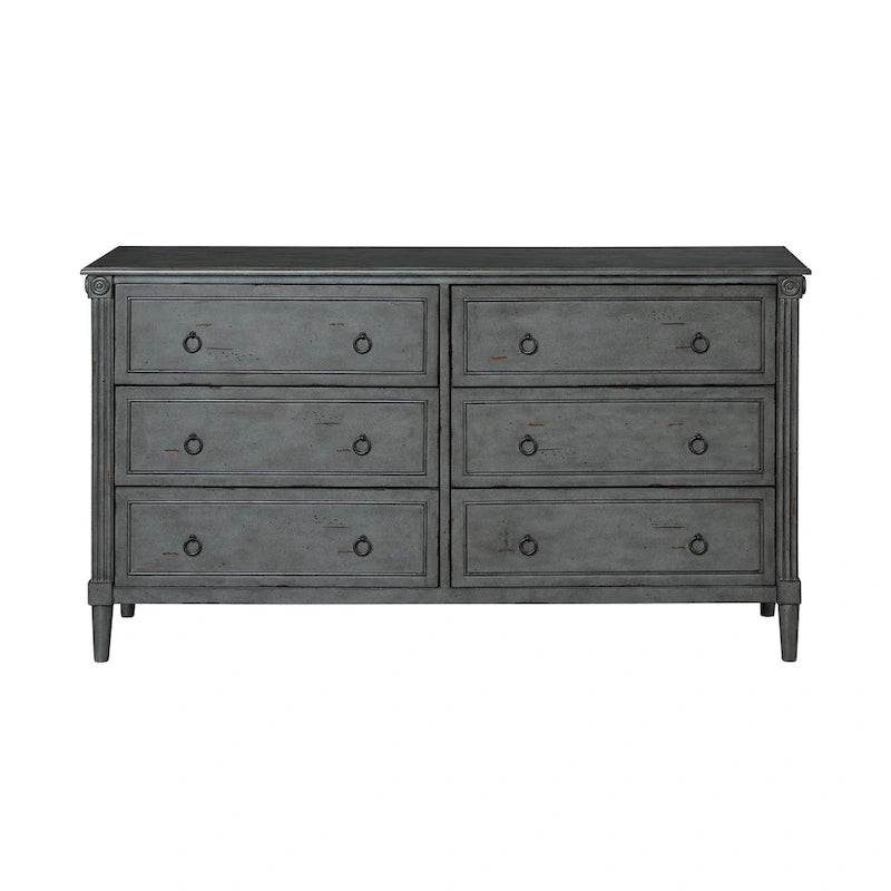 Joneigh Traditional 60-inch Wide 6-Drawer Double Dresser by Furniture of America