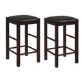 Speakeasy Backless 25-inch Counter Stools (Set of 2)