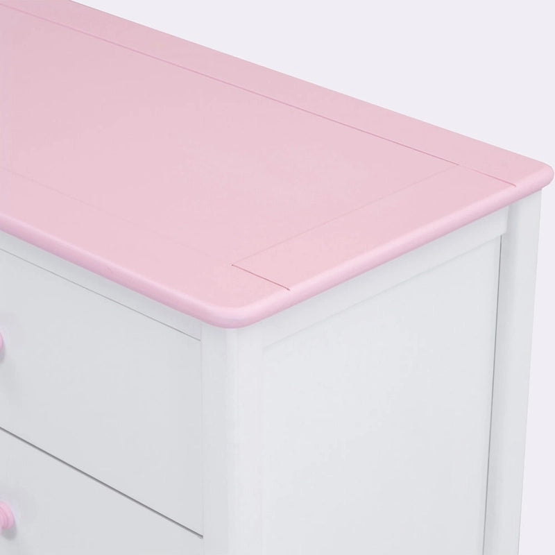 Wooden Storage Dresser with 6 Drawers