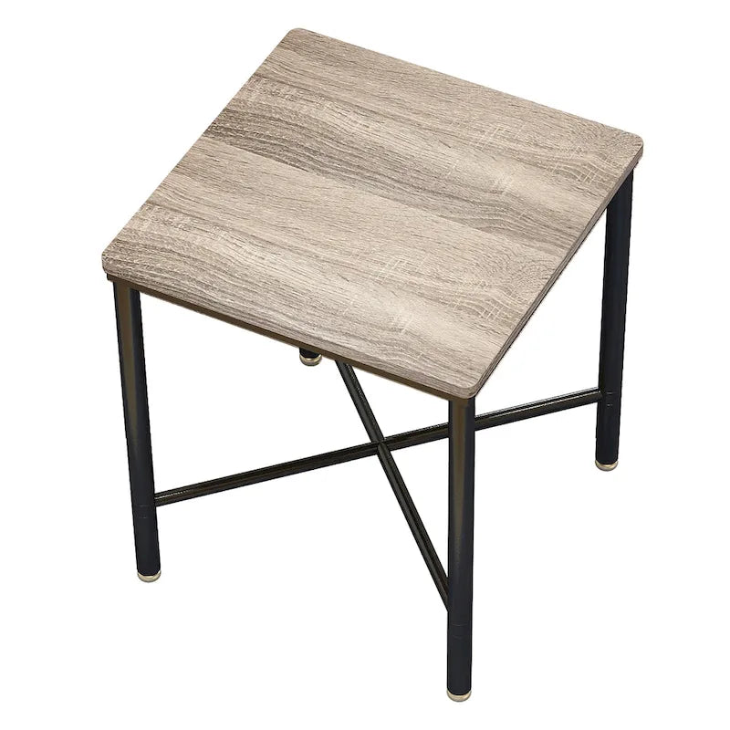 Corvus Belmont 19-inch Square Modern Wood Side Table