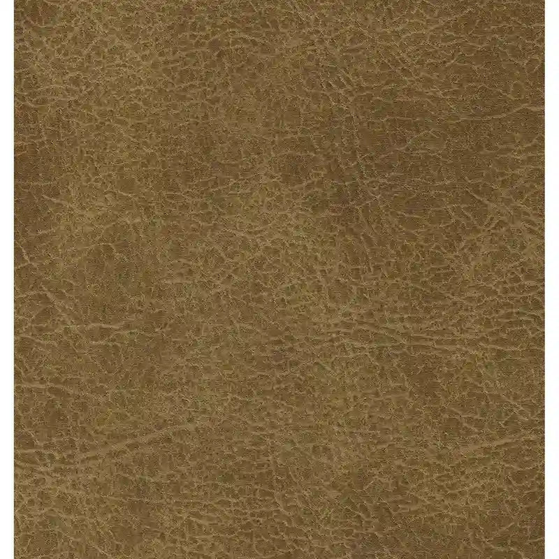 HomePop Draper Light Brown Button-tufted Ottoman