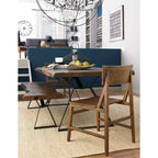 Nottingham 106-Inch Acacia Wood Dining Table in Walnut Finish