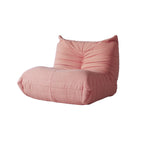 Comfy Lazy Floor Sofa Couch,Teddy Velvet Bean Bag Chairs for Living Room Bedroom Office Salon