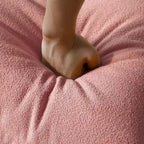 Comfy Lazy Floor Sofa Couch,Teddy Velvet Bean Bag Chairs for Living Room Bedroom Office Salon