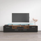 Evora Modern TV Stand with LED Light System